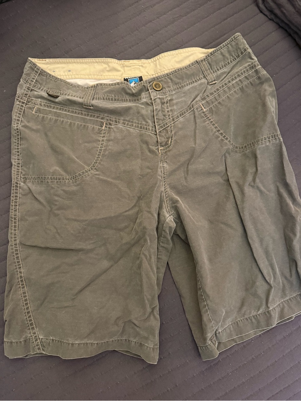 Kuhl Women's Olive Green Bermuda Shorts